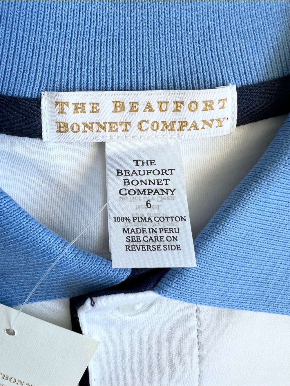 NWT TBBC The Beaufort Bonnet Co Prim & Proper Polo - 6 - Picture 6 of 7